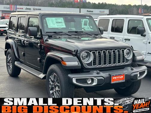 Black Clearcoat 2026 Jeep Wrangler Sahara