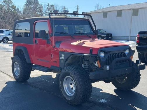 Flame Red 2004 Jeep Wrangler Unlimited