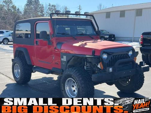 Flame Red 2004 Jeep Wrangler Unlimited