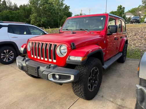 Firecracker Red Clearcoat 2019 Jeep Wrangler Unlimited Sahara