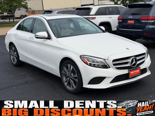 designo Diamond White Metallic 2021 Mercedes-Benz C-Class C 300 4MATIC