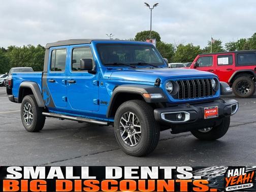 Hydro Blue Pearlcoat 2025 Jeep Gladiator Sport