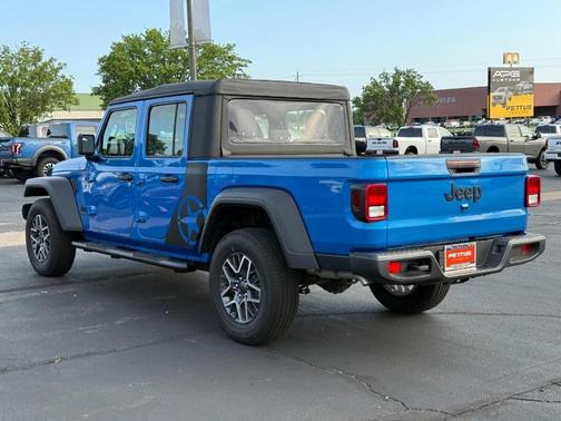 Hydro Blue Pearlcoat 2025 Jeep Gladiator Sport