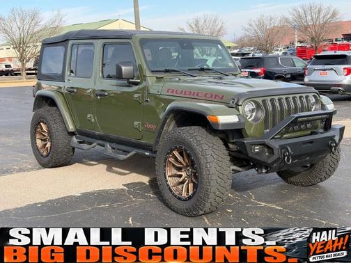 Sarge Green Clearcoat 2020 Jeep Wrangler Unlimited Rubicon