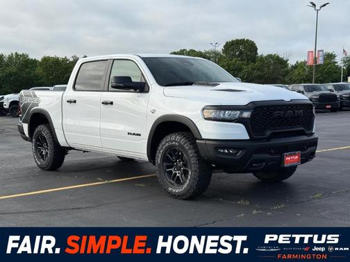 Bright White Clearcoat 2026 RAM 1500 Rebel
