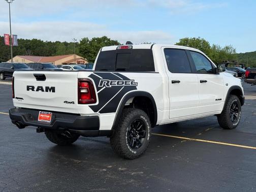 Bright White Clearcoat 2026 RAM 1500 Rebel