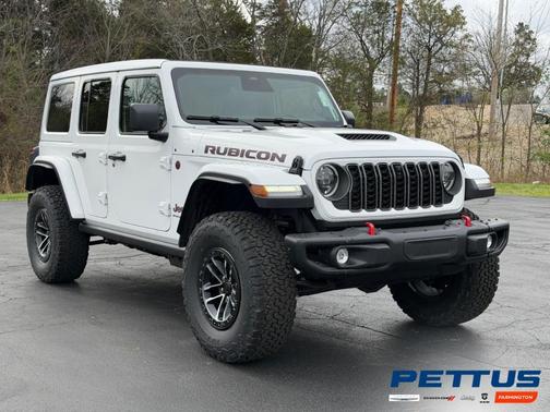 Bright White Clearcoat 2026 Jeep Wrangler Rubicon