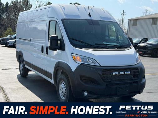 Bright White Clearcoat 2026 RAM ProMaster 2500 High Roof