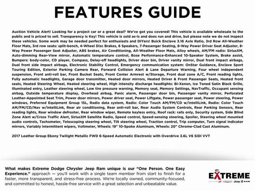 2017 Buick Enclave Leather