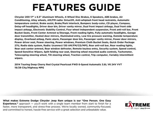 2014 Chrysler 200 Touring
