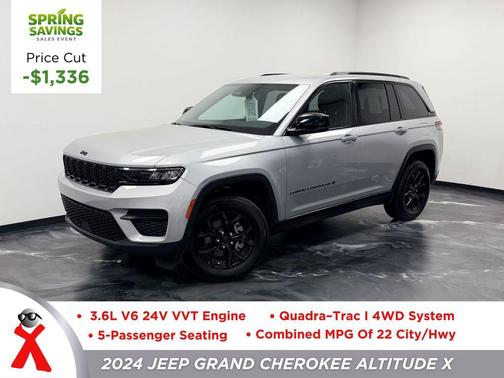Silver Zynith 2024 Jeep Grand Cherokee Laredo