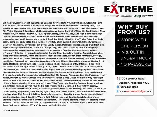 2026 Dodge Durango GT HEMI V8