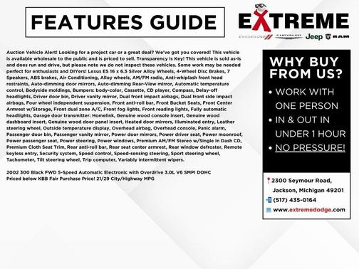 2002 Lexus ES 300 Base (A4)