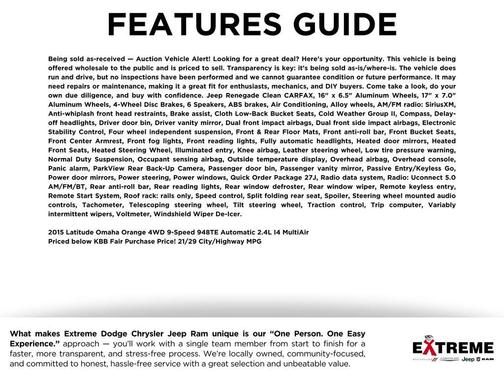 2015 Jeep Renegade Latitude