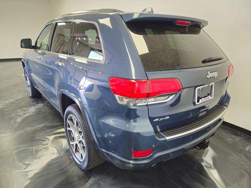 Pacific Blue Clearcoat 2021 Jeep Grand Cherokee Overland
