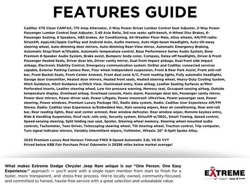 Red Horizon Tintcoat 2020 Cadillac XT6 Premium Luxury FWD