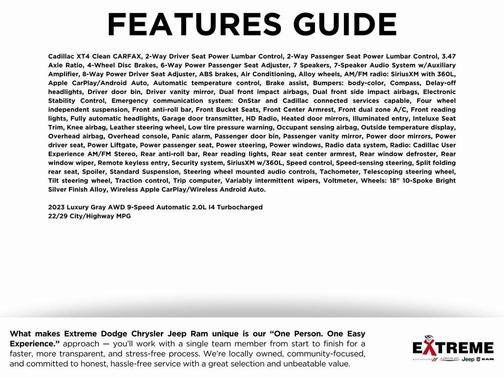 2023 Cadillac XT4 Luxury