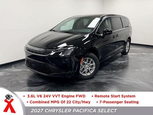 Diamond Black 2027 Chrysler Pacifica SELECT