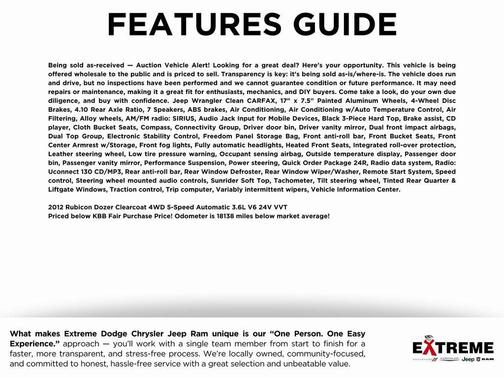 2012 Jeep Wrangler Rubicon