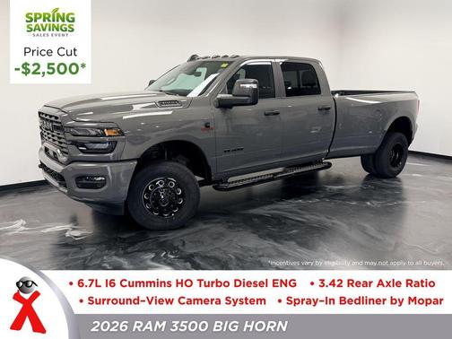 Ceramic Gray 2026 RAM 3500 Big Horn