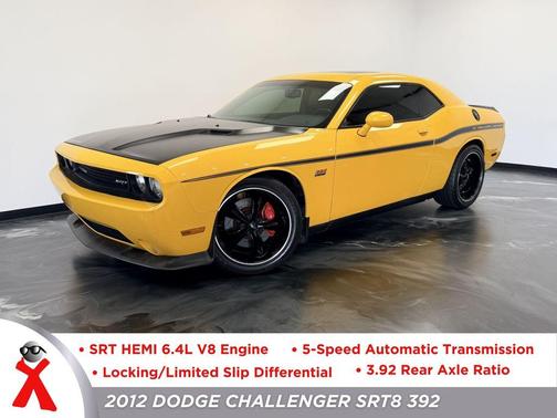 Stinger Yellow Clearcoat 2012 Dodge Challenger SRT8 392