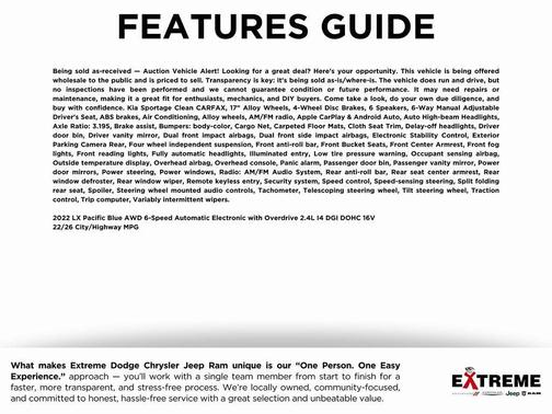 2022 Kia Sportage LX