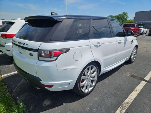 White 2017 Land Rover Range Rover Sport 5.0L Supercharged Autobiography