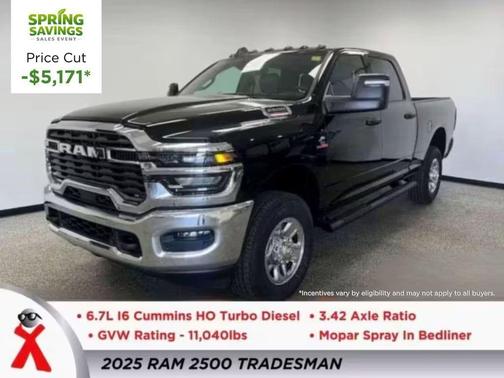 Diamond Black 2025 RAM 2500 Tradesman