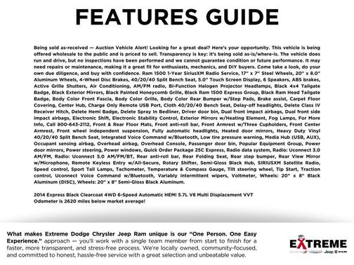 2014 RAM 1500 Tradesman/Express