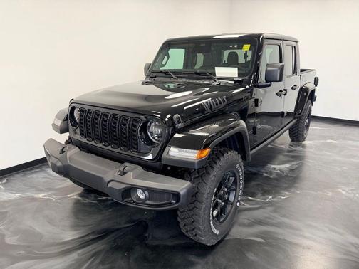 Black 2026 Jeep Gladiator Sport