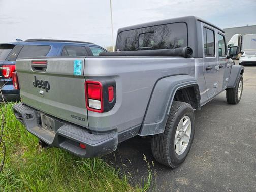 Billet Silver Metallic Clearcoat 2020 Jeep Gladiator Sport