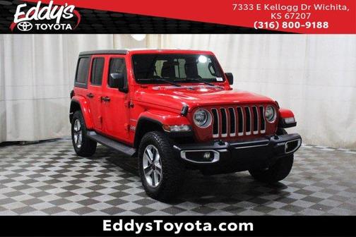 Firecracker Red Clearcoat 2019 Jeep Wrangler Unlimited Sahara