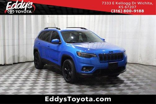Hydro Blue Pearlcoat 2021 Jeep Cherokee Latitude Plus