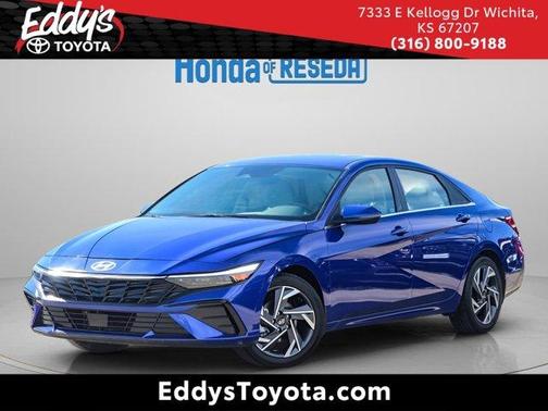 Intense Blue 2024 Hyundai ELANTRA HEV Limited