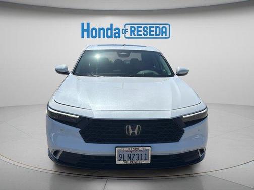 Platinum White Pearl 2023 Honda Accord Hybrid Touring