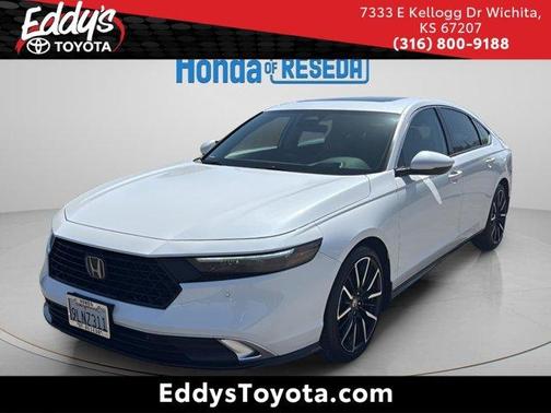 Platinum White Pearl 2023 Honda Accord Hybrid Touring