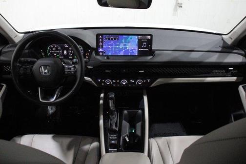 Platinum White Pearl 2023 Honda Accord Hybrid Touring