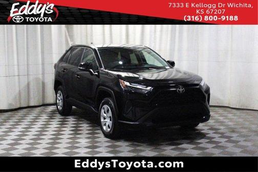 Midnight Black Metallic 2024 Toyota RAV4 LE