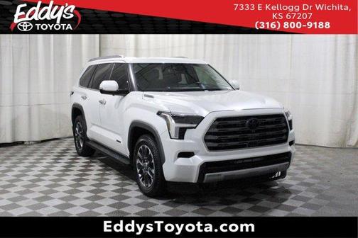 Wind Chill Pearl 2024 Toyota Sequoia Limited