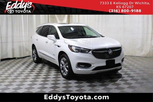 White Frost Tri-Coat 2021 Buick Enclave Avenir