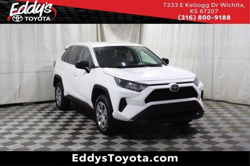 White 2022 Toyota RAV4 LE