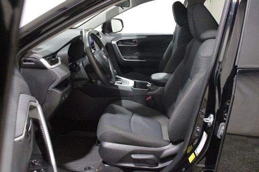 Midnight Black Metallic 2025 Toyota RAV4 Hybrid LE