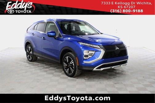 Lightning Blue Metallic 2025 Mitsubishi Eclipse Cross SE