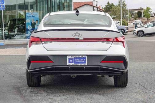 Serenity White 2025 Hyundai ELANTRA Sport