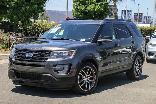 Magnetic Metallic 2017 Ford Explorer sport