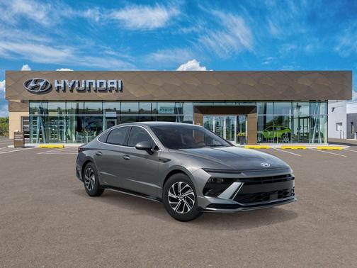 Portofino Gray 2026 Hyundai SONATA Hybrid Base