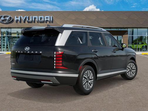 Abyss Black Pearl 2027 Hyundai Palisade Hybrid Blue SEL 7P