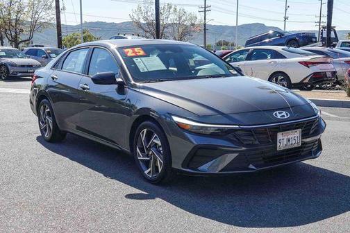 Amazon Gray 2025 Hyundai ELANTRA Sport