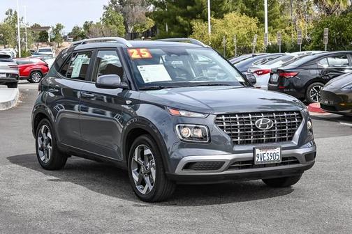Gray 2025 Hyundai VENUE SEL