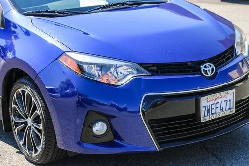 Blue Crush Metallic 2016 Toyota Corolla S Premium